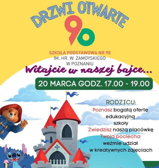 Szkoła Podstawowa nr 90 - nabór do klas pierwszych