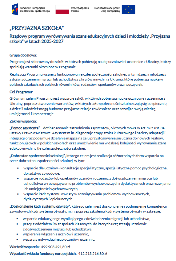 Szkoła Podstawowa nr 90 - plakat
